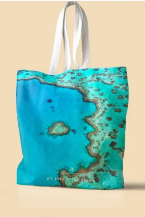 Destination Label Reef Love Tote Bag