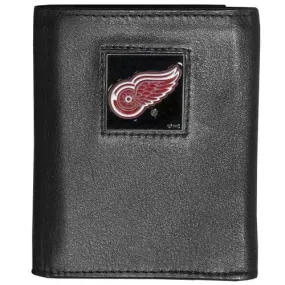 Detroit Red Wings® Deluxe Leather Tri-fold Wallet