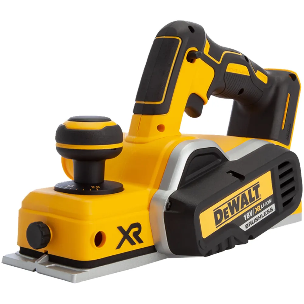 Dewalt DCP580P1 18V Brushless 82mm Planer with 1 x 5.0Ah Batteries, Charger & Bag