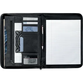 DuraHyde Zippered Padfolio 0600 Black
