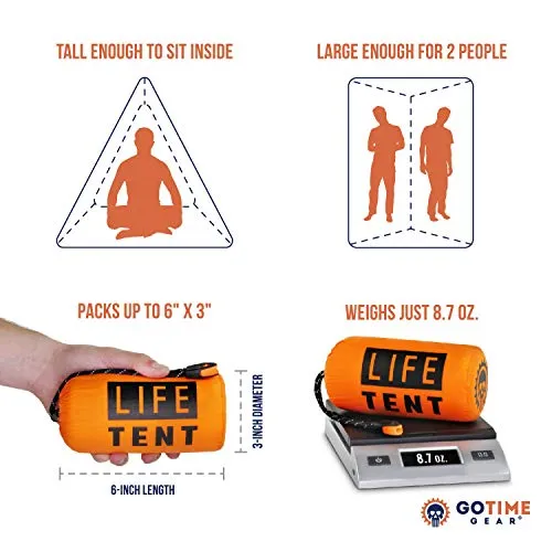 Emergency Survival Shelter Tent – 2 Persons