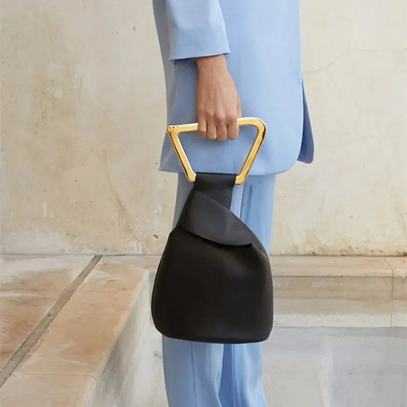 Enora Resin Handle Knot Bag