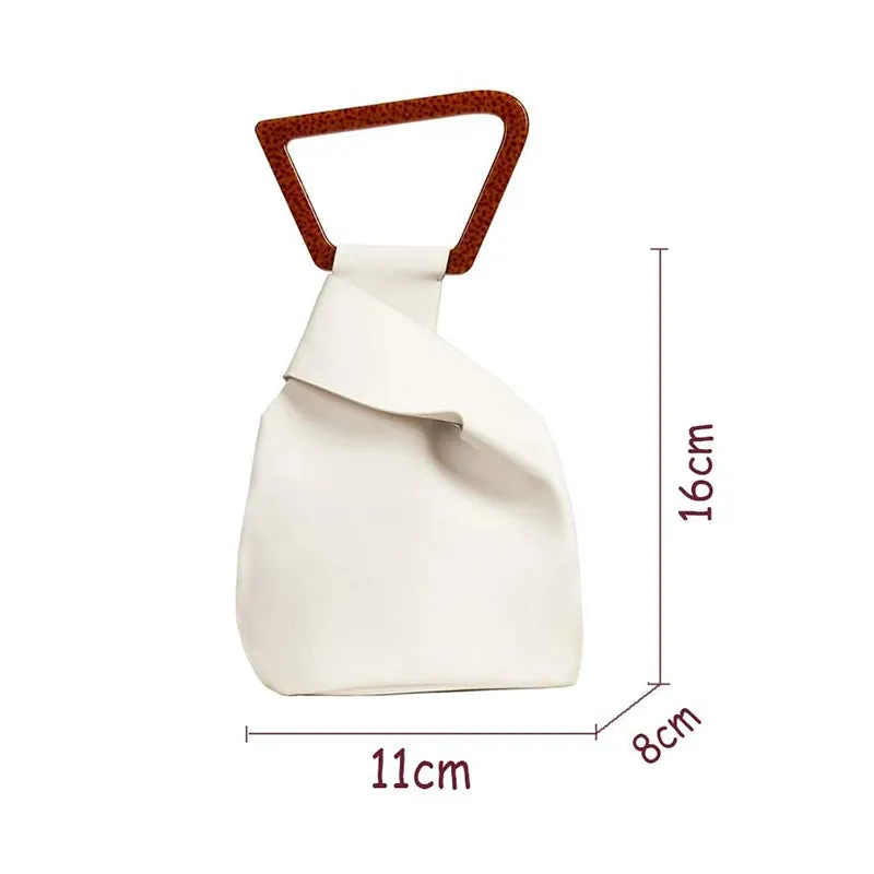 Enora Resin Handle Knot Bag