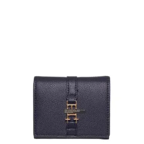Exquisite Synthethic Leather Wallet with Metallic Fastening