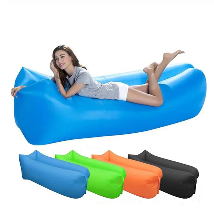 Fast Inflatable Lazy Sofa Lounger Air Sofa Unicorn Bean Bag Chair Outdoor Beach Lounger