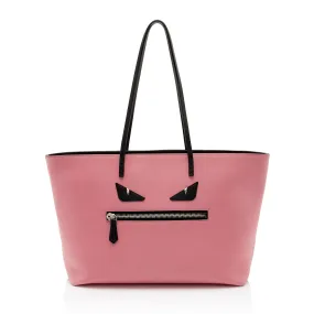 Fendi Calfskin Monster Roll Tote