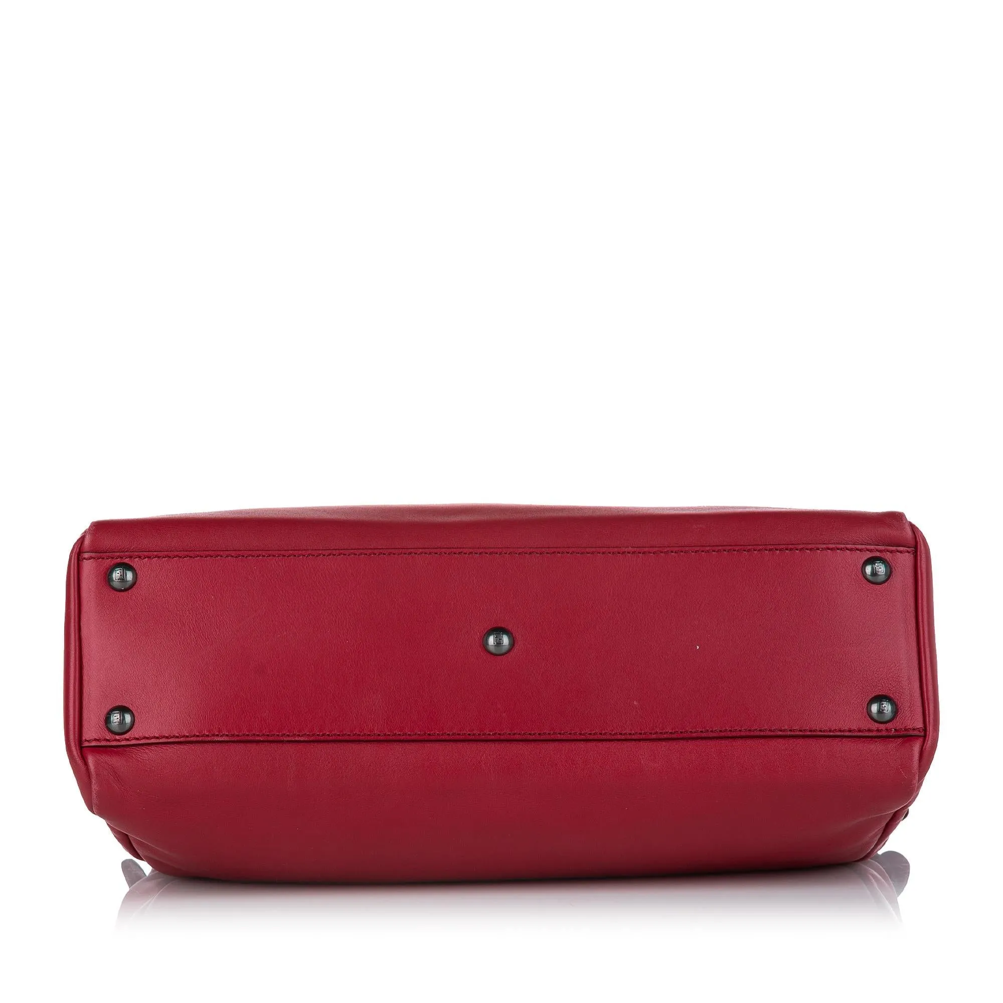 Fendi Peekaboo Leather Satchel (SHG-23909)