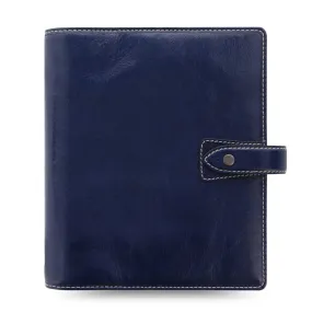 Filofax Malden A5 Navy Leather Organizer Agenda Calendar 2024