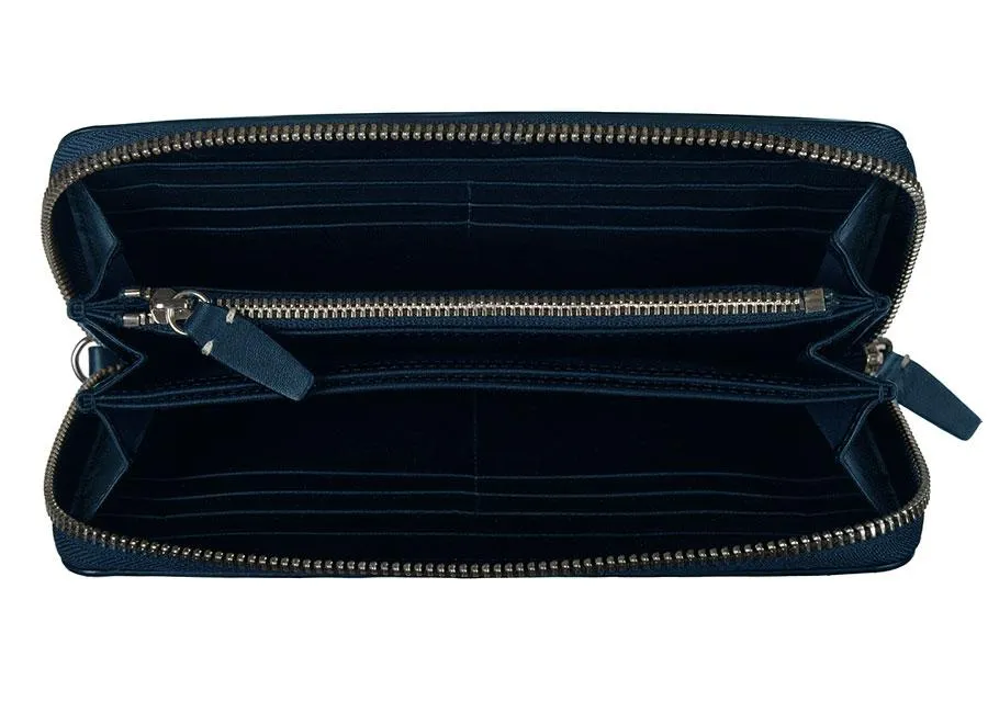 FULL ZIPPER WALLET - Navy