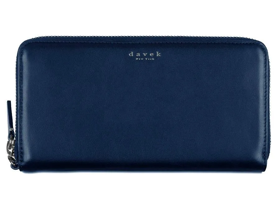 FULL ZIPPER WALLET - Navy
