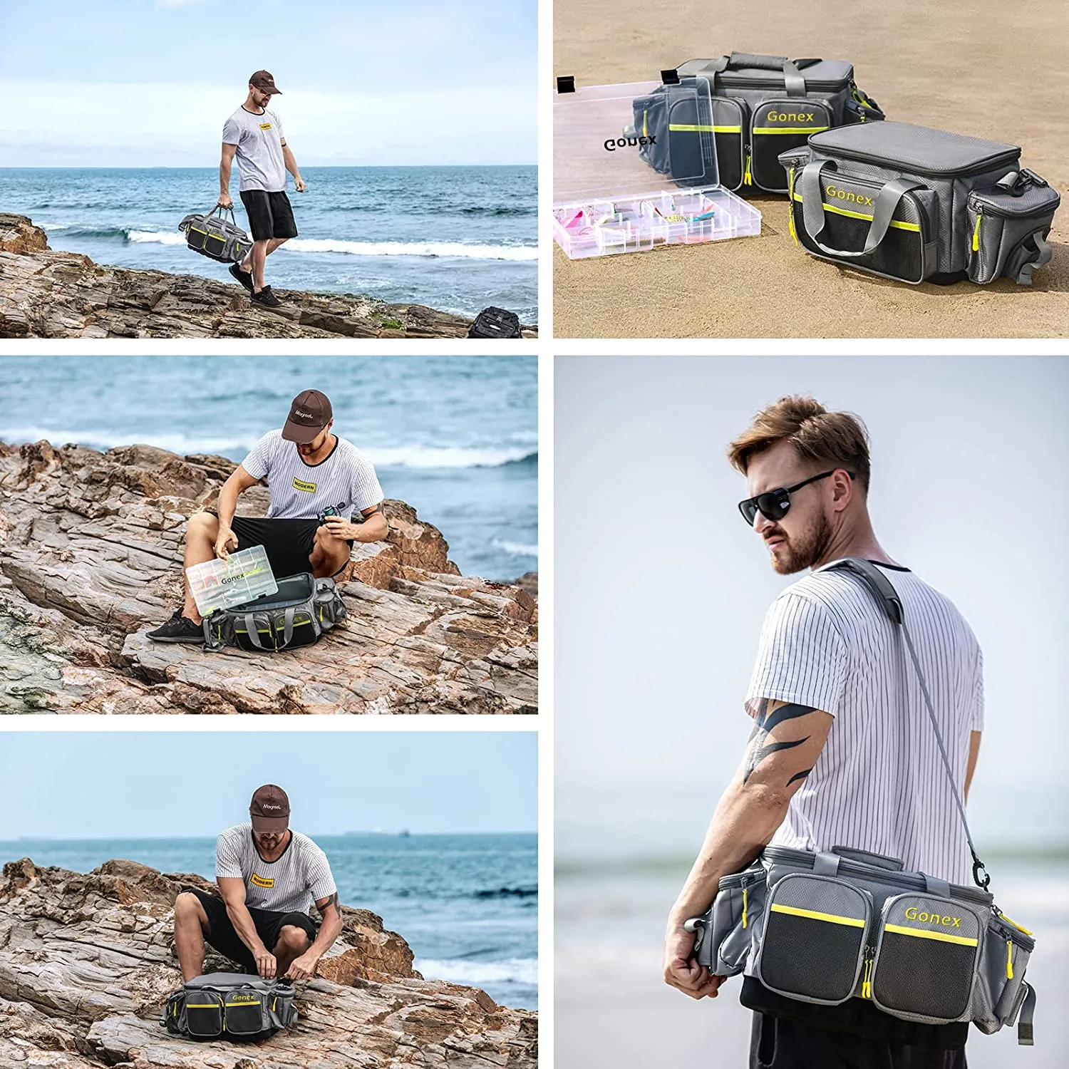Gonex Fishing Tackle Bag