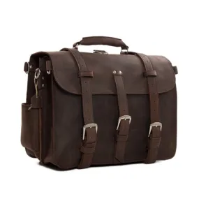 Handmade Vintage Leather Large Satchel/Backpack