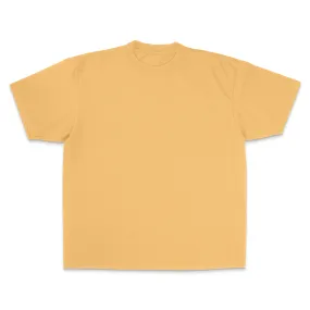 Heavyweight Garment Dye Short Sleeve Tee - Mustard
