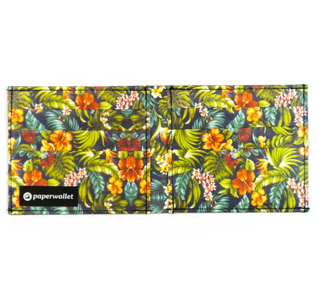'Hype - Floral' Flat Wallet