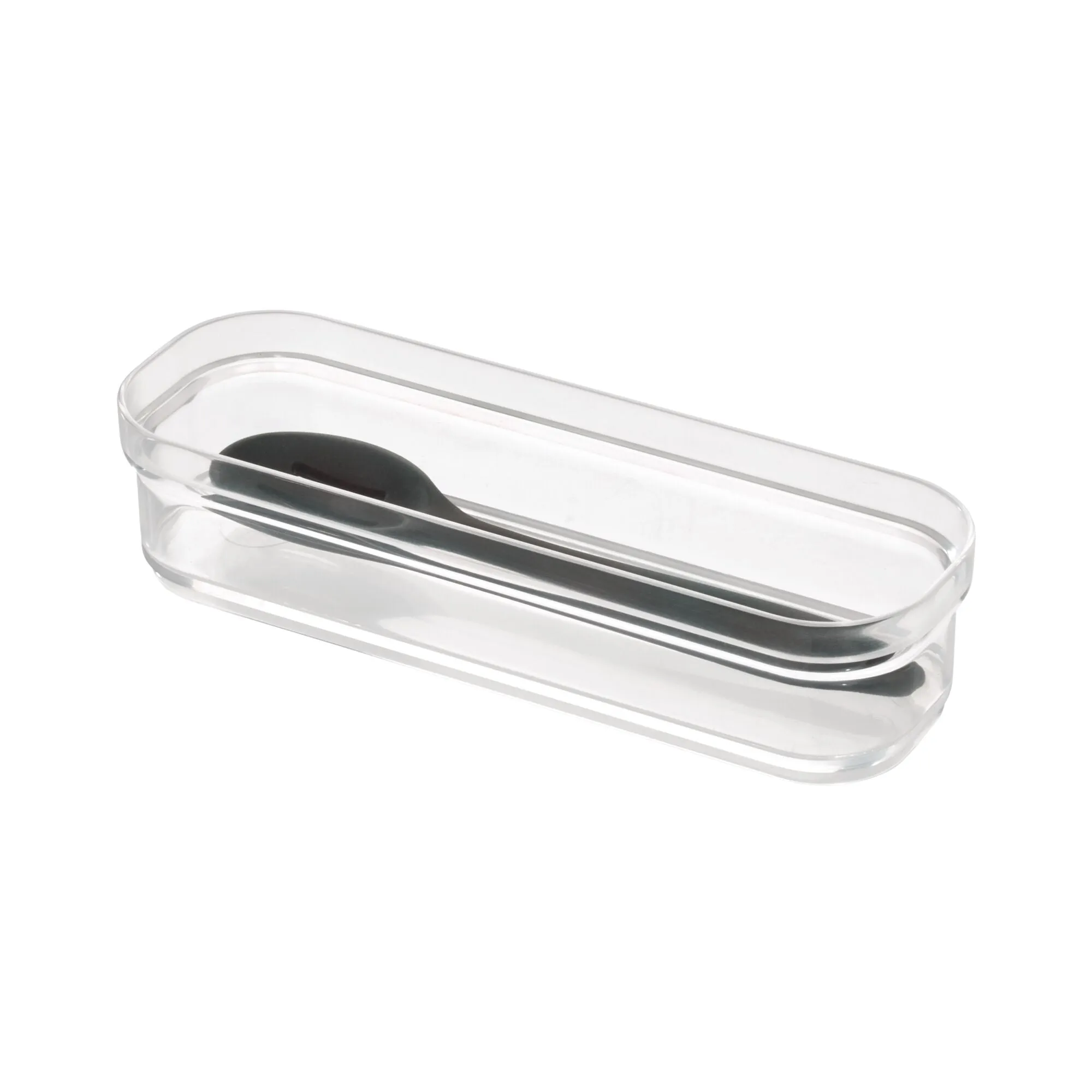 iDesign Crisp BPA-Free Plastic Stackable Drawer Organizer Bin