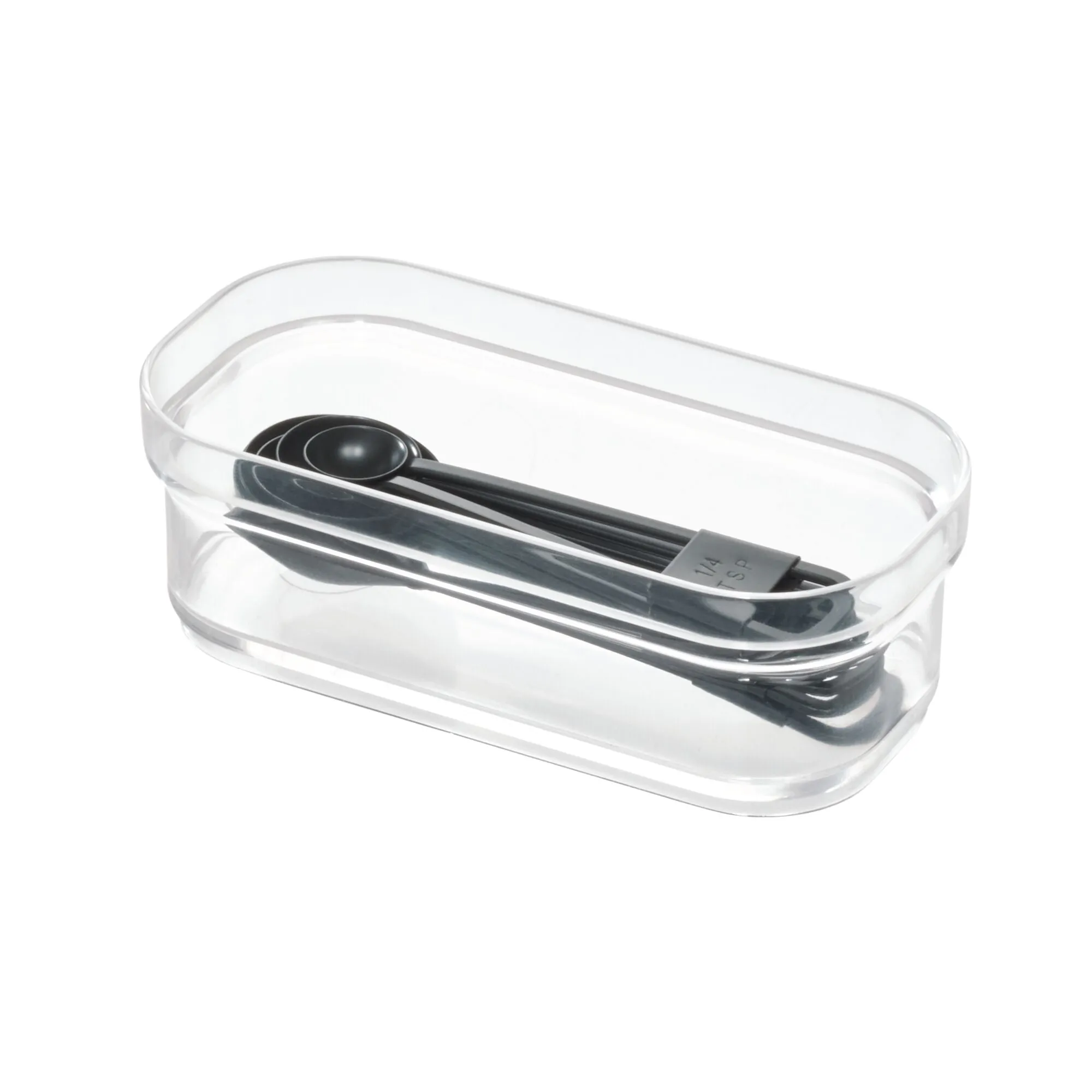 iDesign Crisp BPA-Free Plastic Stackable Drawer Organizer Bin