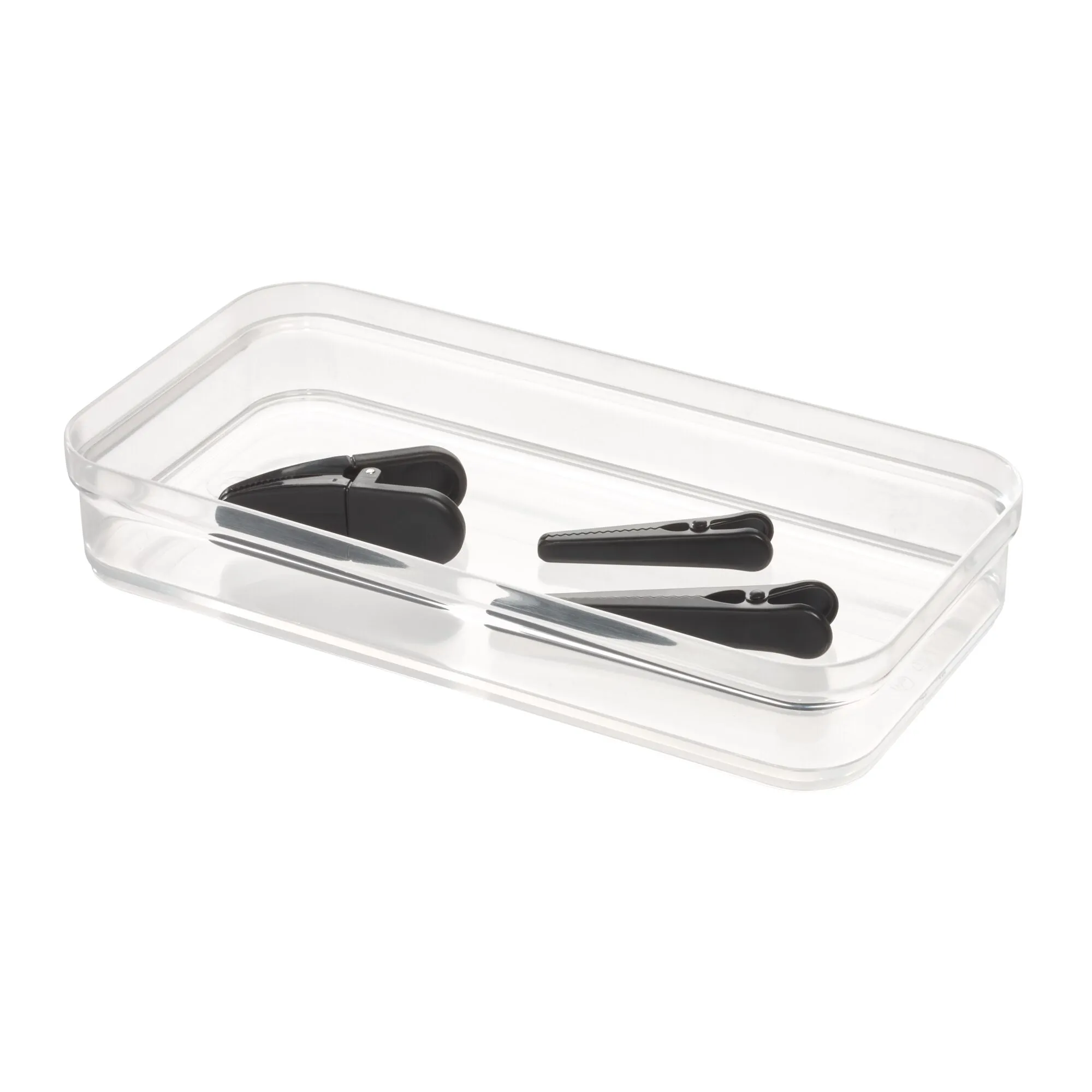iDesign Crisp BPA-Free Plastic Stackable Drawer Organizer Bin