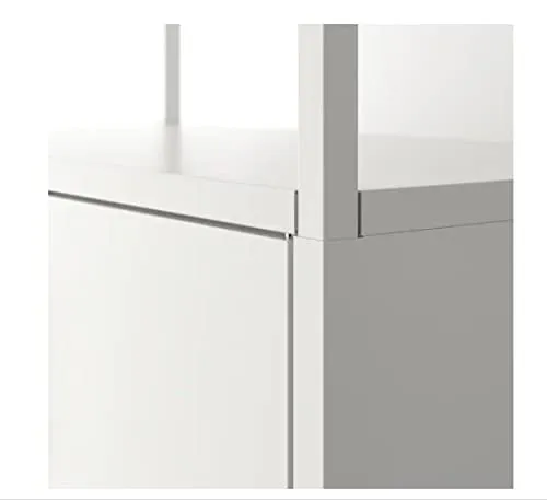 Ikea TROTTEN Alloy Steel Cabinet with Doors, 70x173 cm (27 1/2x68 1/8" , White)