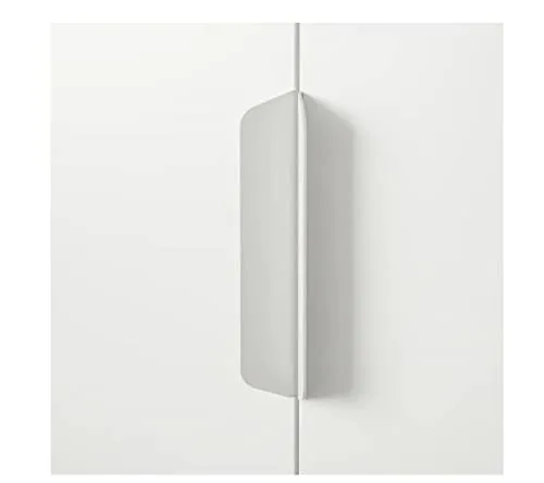 Ikea TROTTEN Alloy Steel Cabinet with Doors, 70x173 cm (27 1/2x68 1/8" , White)