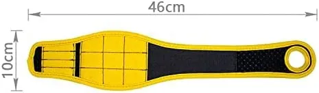 ITEM# 0105   Magnetic Wristband With Super Strong Magnets Holds Screws, Nails, Drill Bit. Unique Wrist Support Design Cool Handy Gadget Gift for Men and Women. Handyman, Electrician, Contractor (Watch Video)