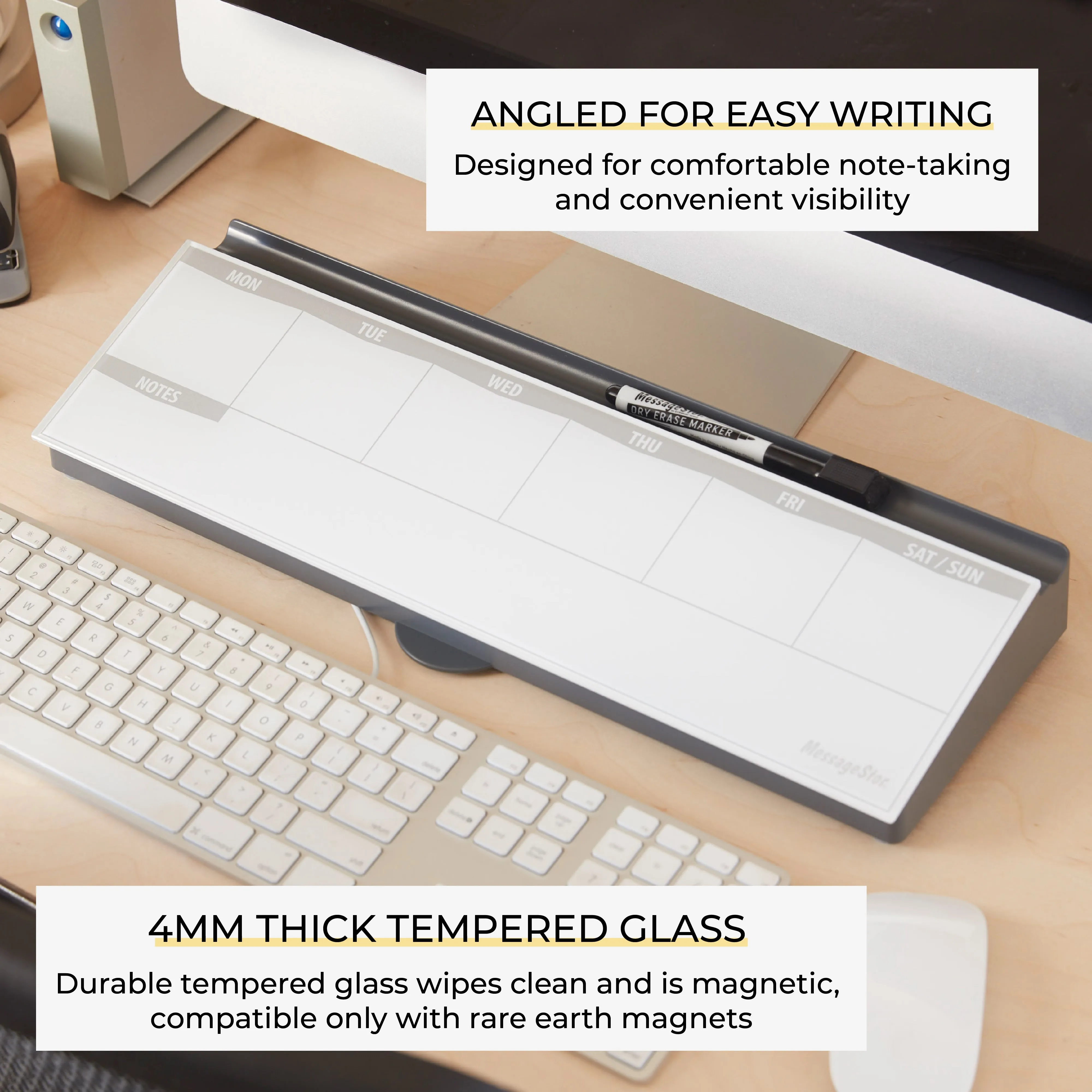 Keyboard Write and Store, Desk Organizer