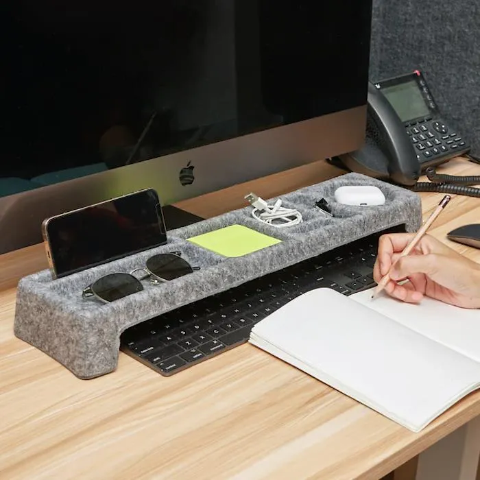 Kikkerland Felt Keyboard Organizer