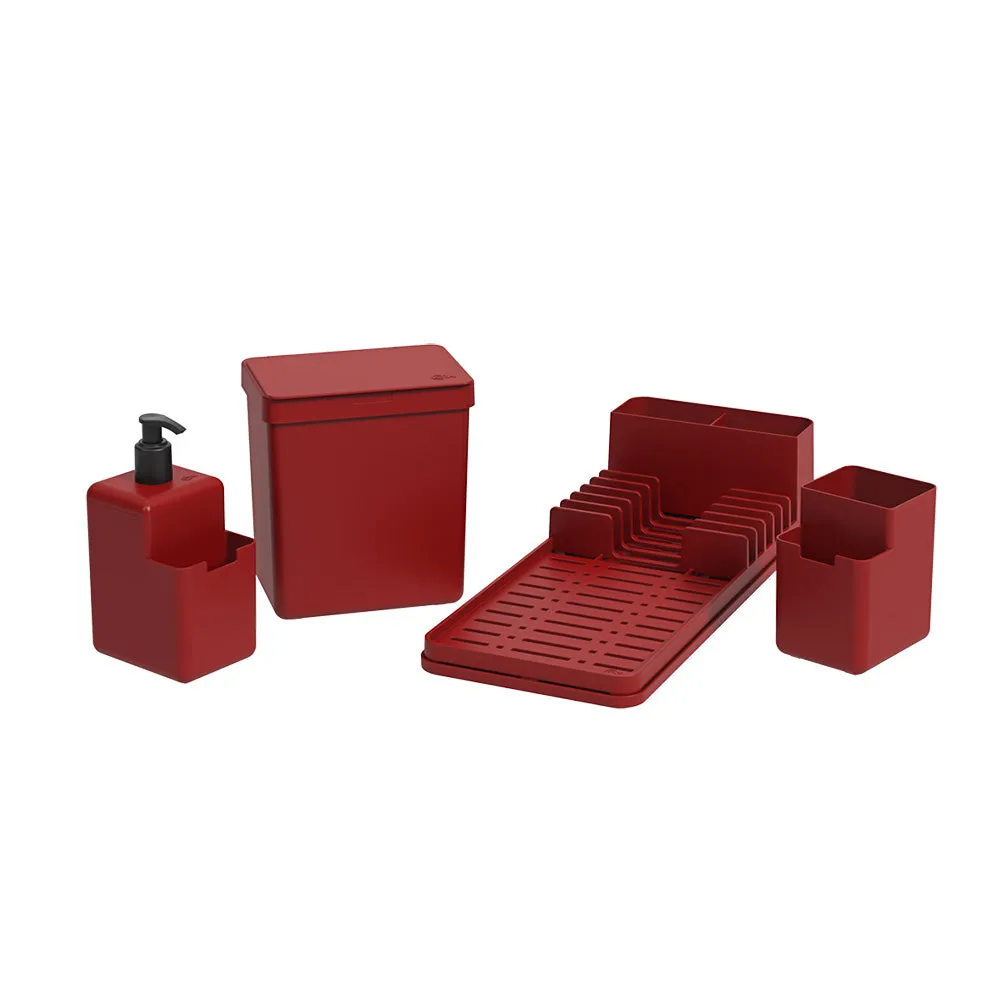 KITCHEN SINK 4 PIECE ORGANIZER SET COZA