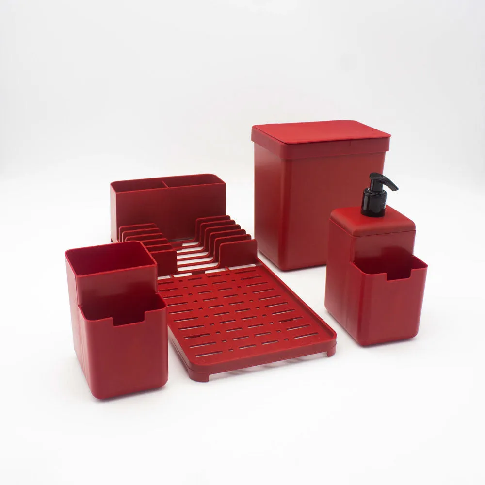 KITCHEN SINK 4 PIECE ORGANIZER SET COZA
