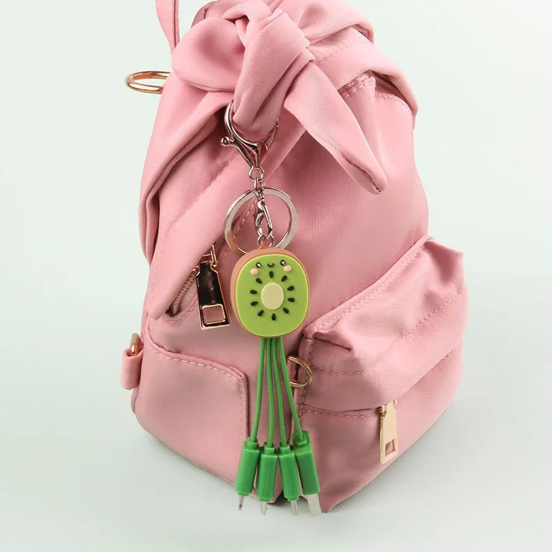 Kiwi Data Cable Keychain