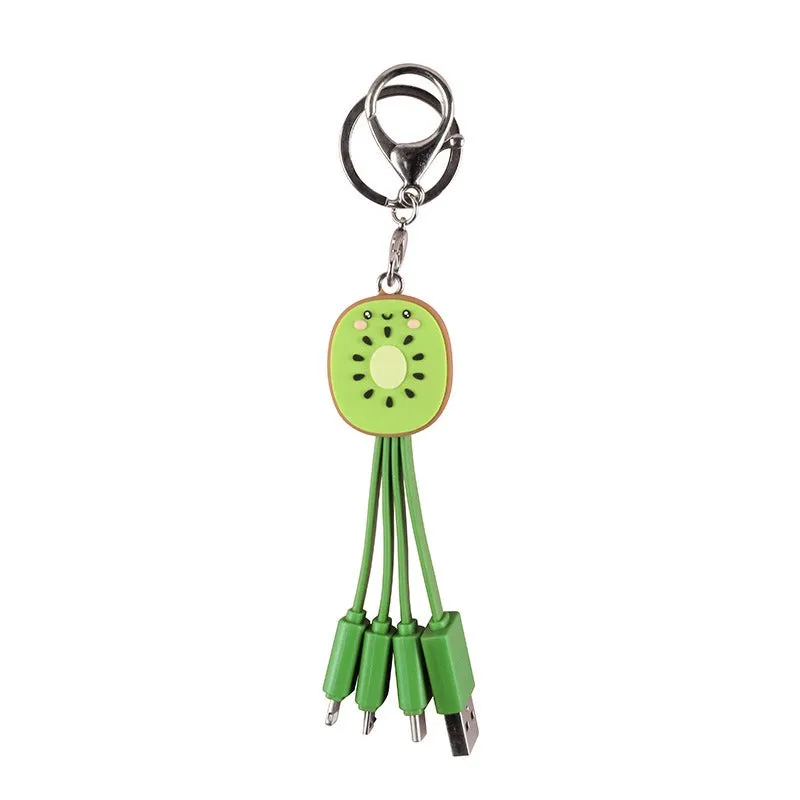 Kiwi Data Cable Keychain