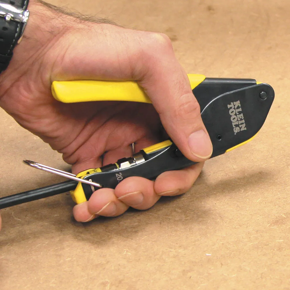 Klein VDV002-818 Coax Cable Installation & Test Kit