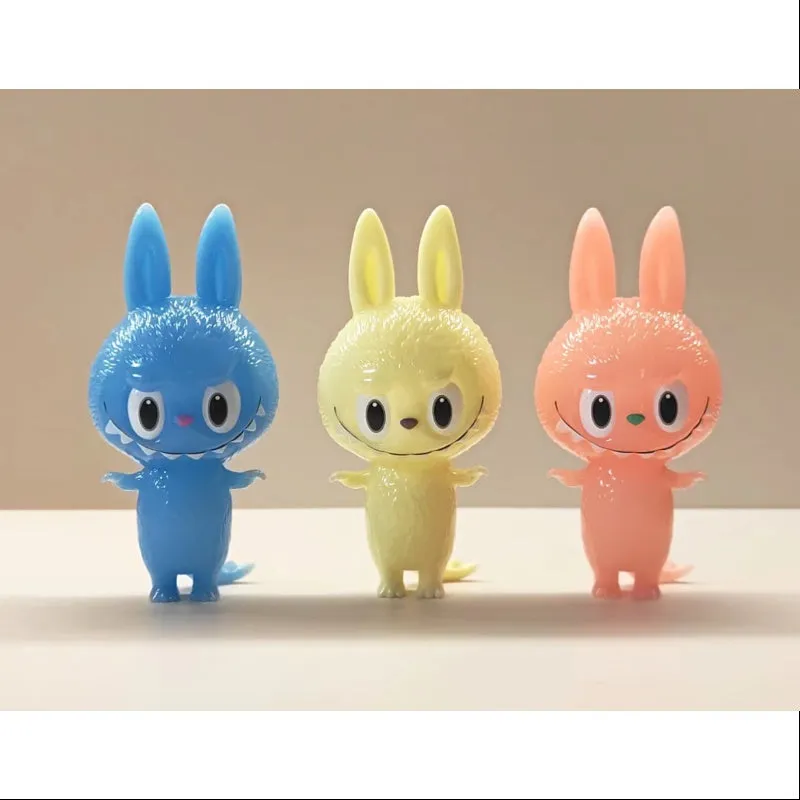 Labubu The Monsters Mini Zimomo Cone & Axis & Norm 2020 STS Set LIMITED(Glow in Dark)