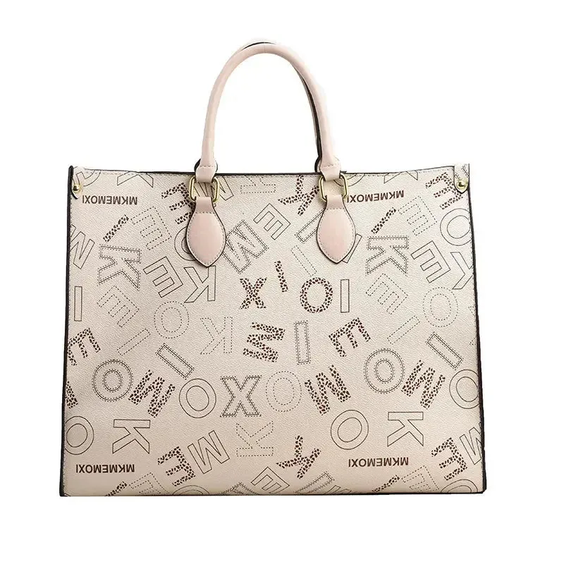 large capacity designer shopping bag  Big Women Tote Large Capacity Shopping Bag Female Designer Purses And Handbags 2023 Luxury Vintage Brown Leather Ladies Handbag