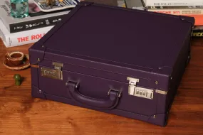 Large Collectors Briefcase - Royal Purple