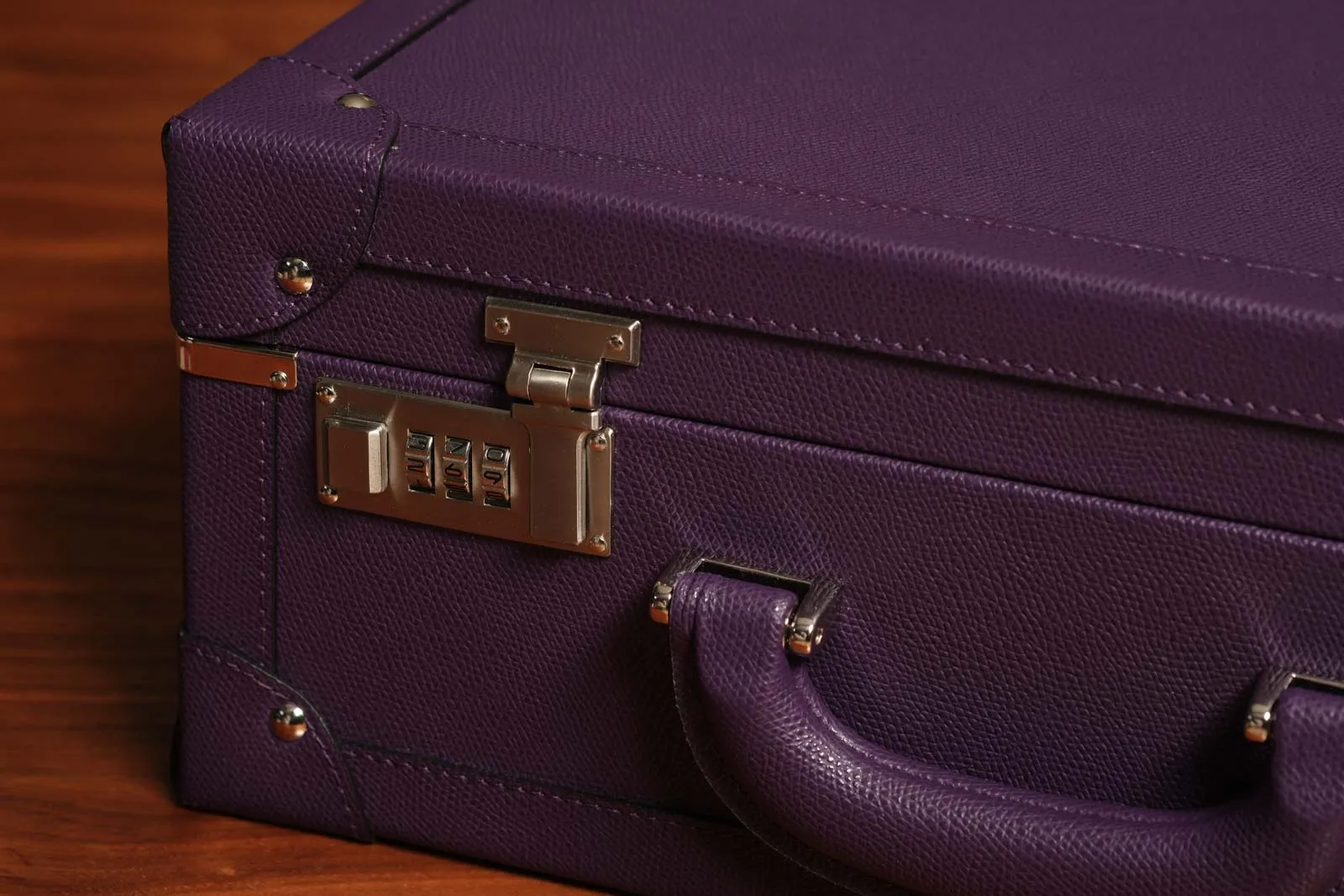 Large Collectors Briefcase - Royal Purple