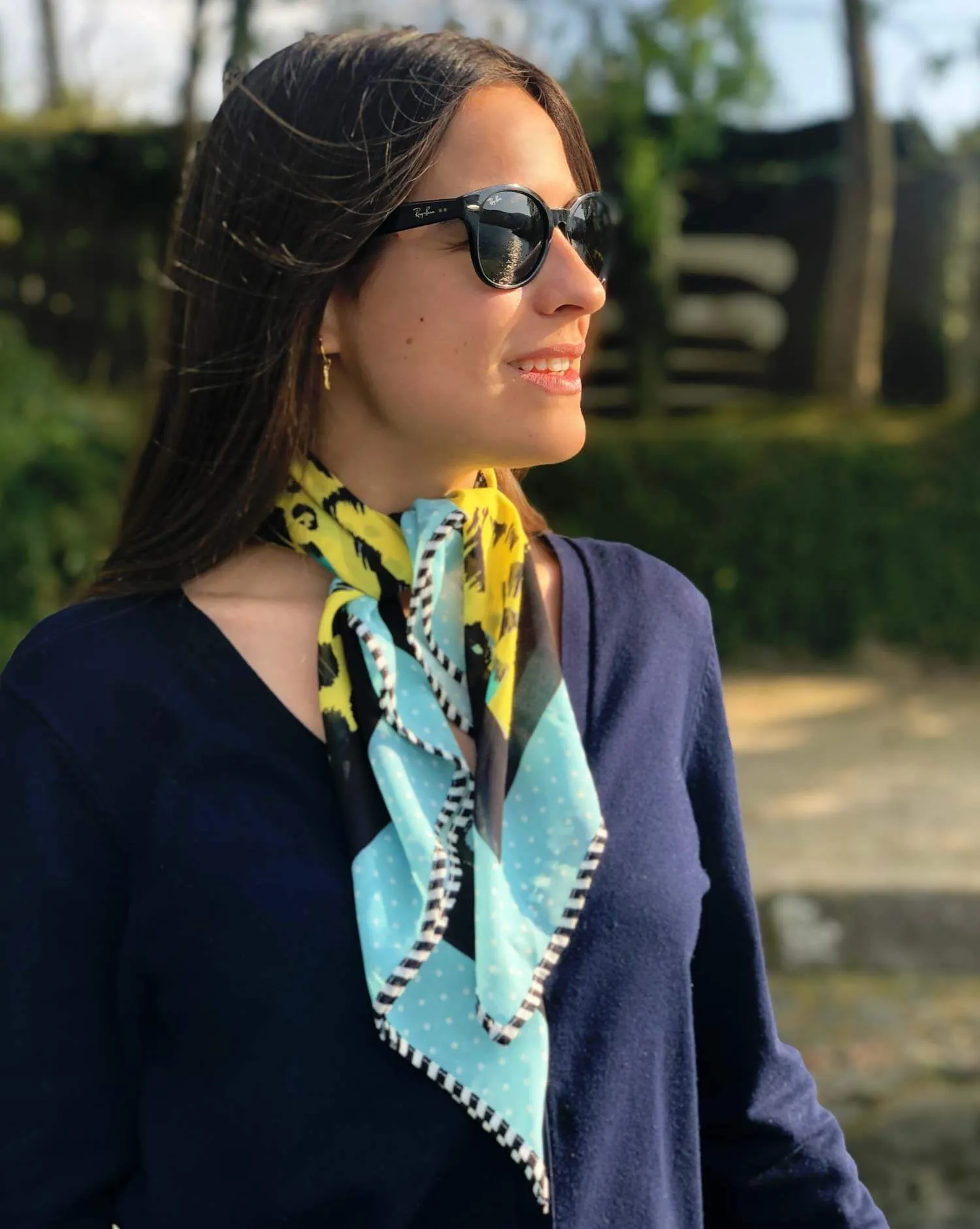 LEOPARD YL M SCARF
