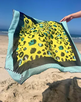 LEOPARD YL M SCARF