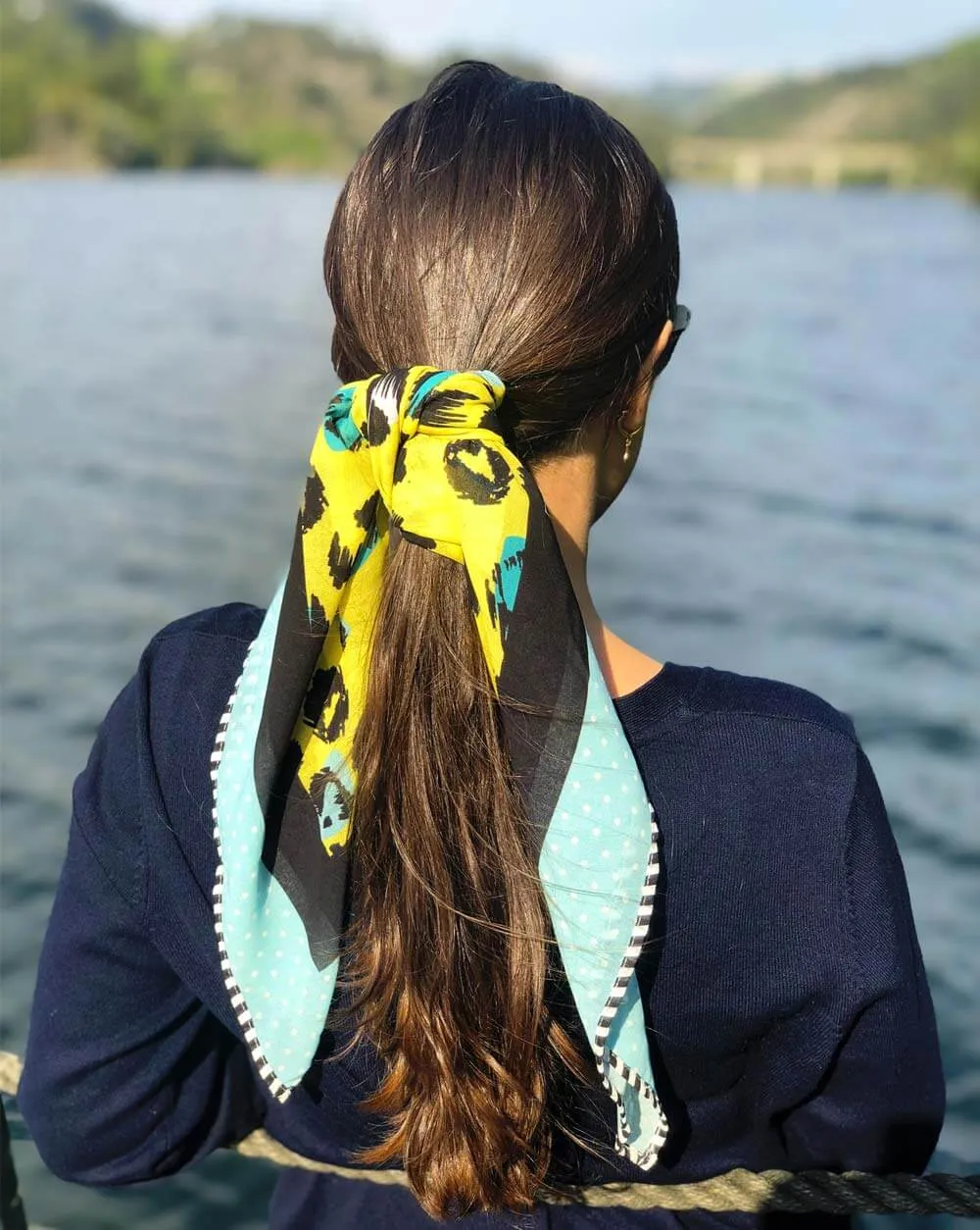 LEOPARD YL M SCARF