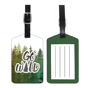 Luggage Tags Set Of 2 -  Go Wild