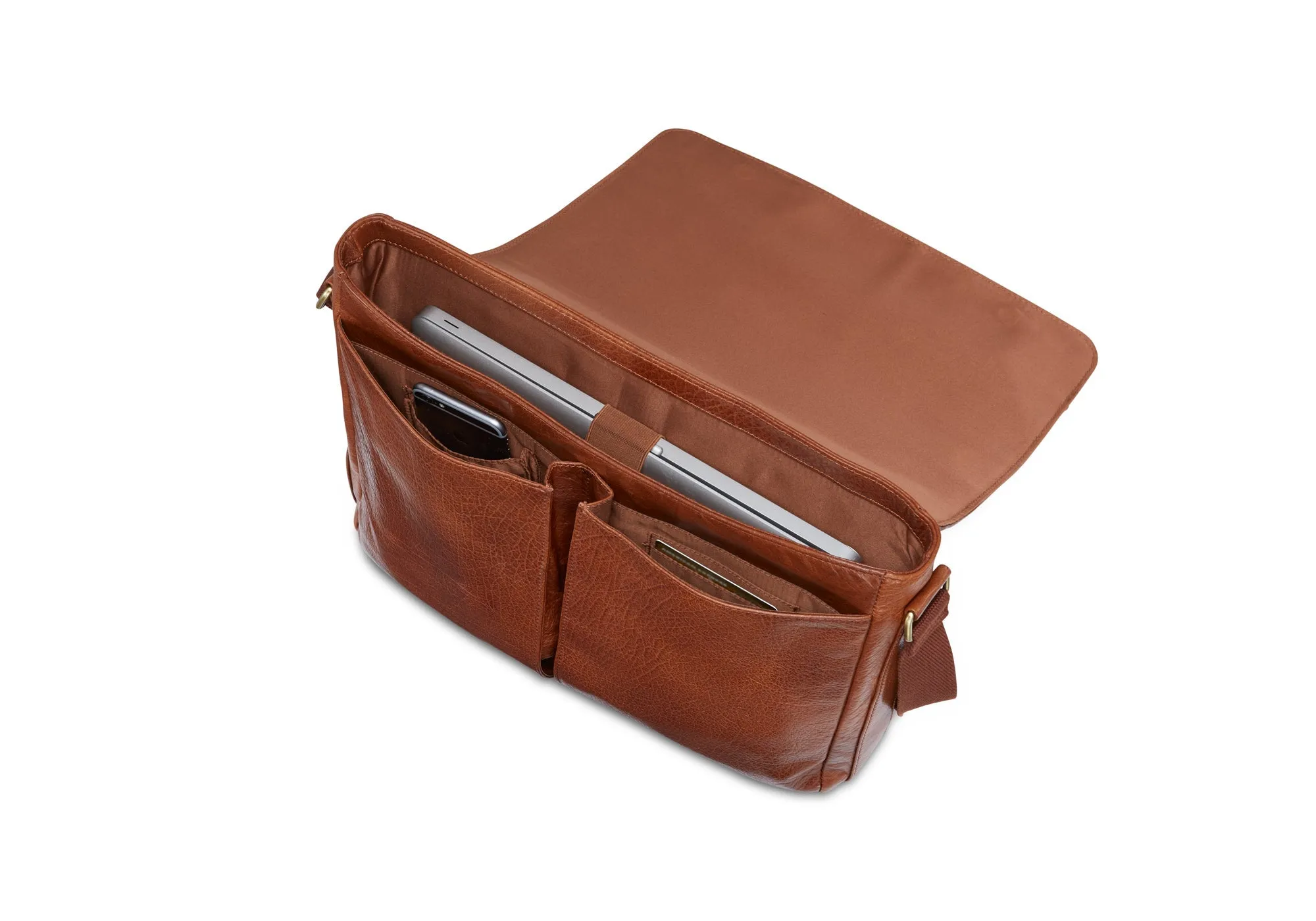 Mancini Arizona Messenger bag for 15 inch laptop / tablet