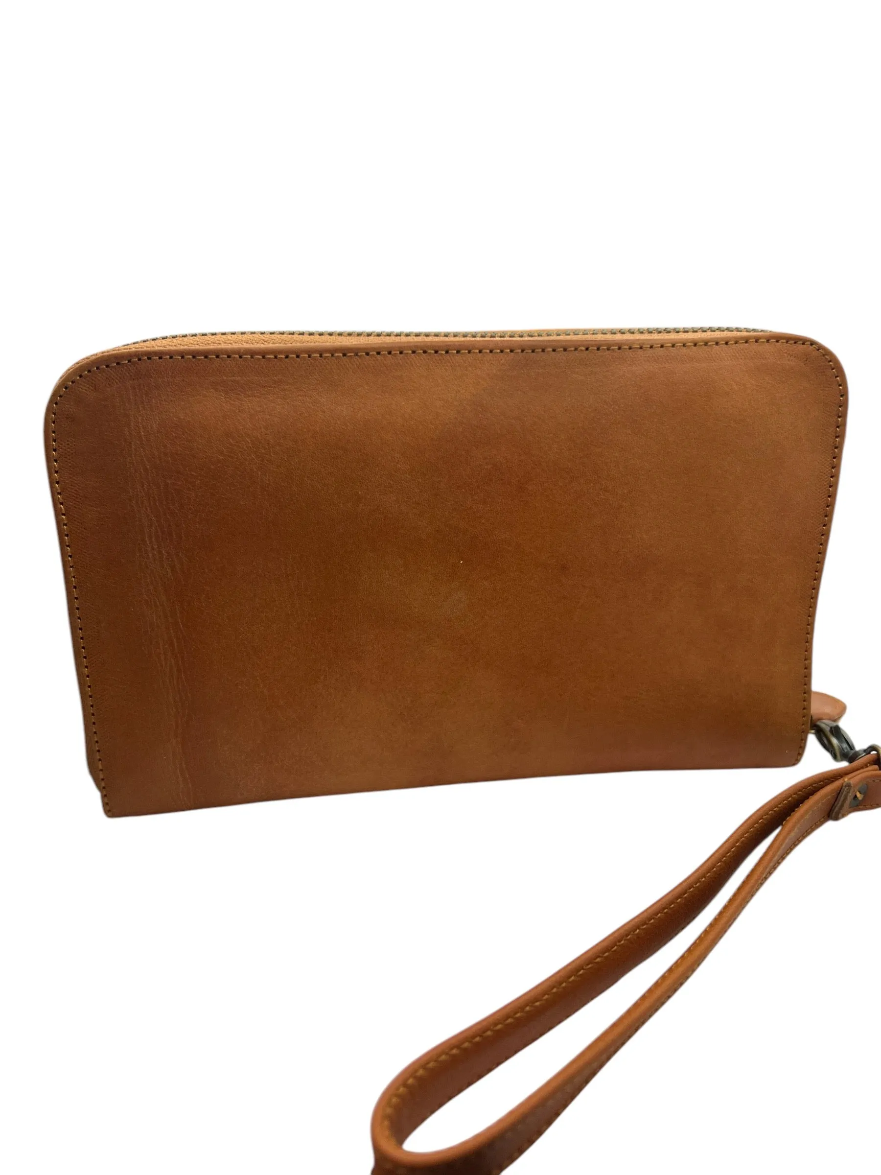 Mandala Leather Zip Wallet