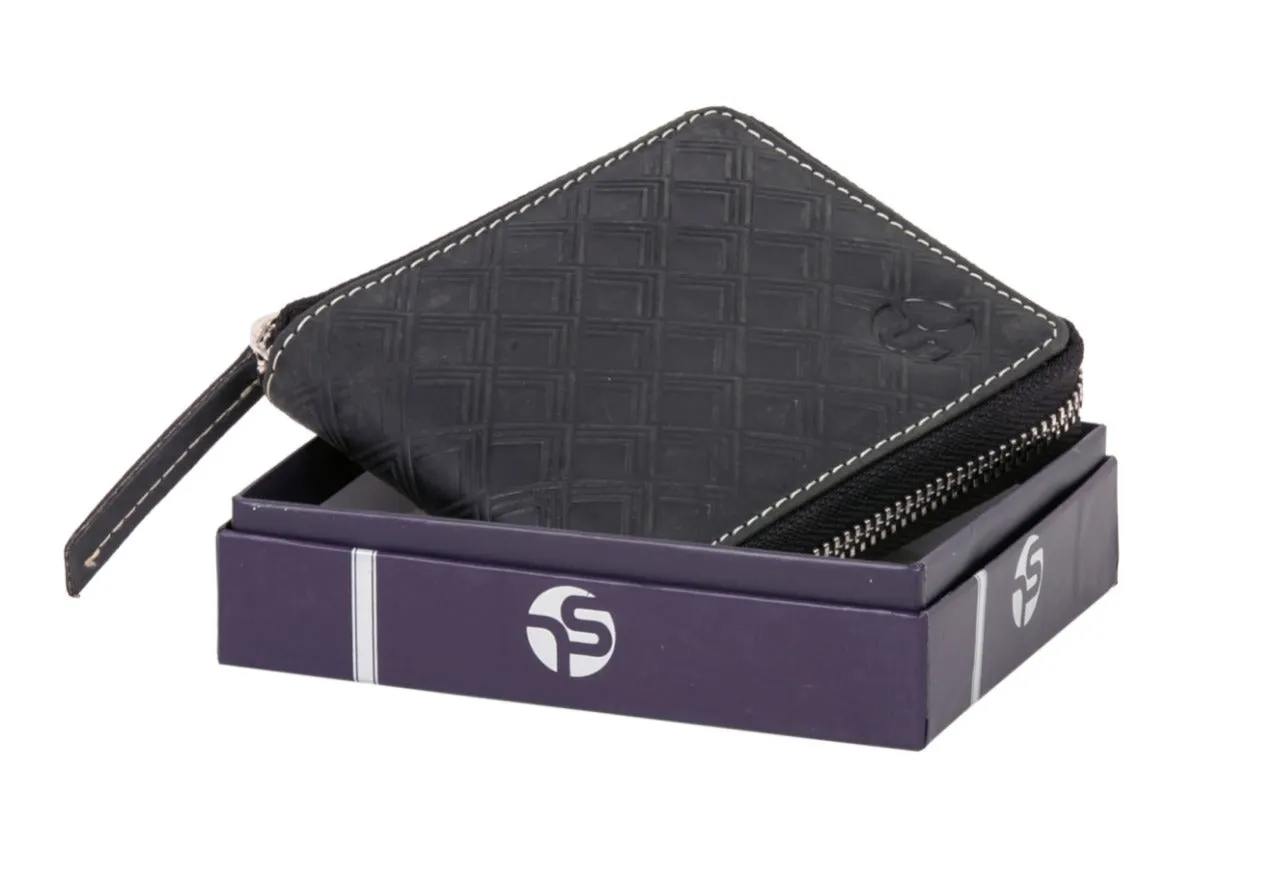 MENS LEATHER WALLET 991739 (BLACK)