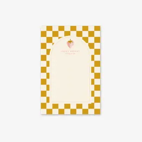 Notepad - Strawberries