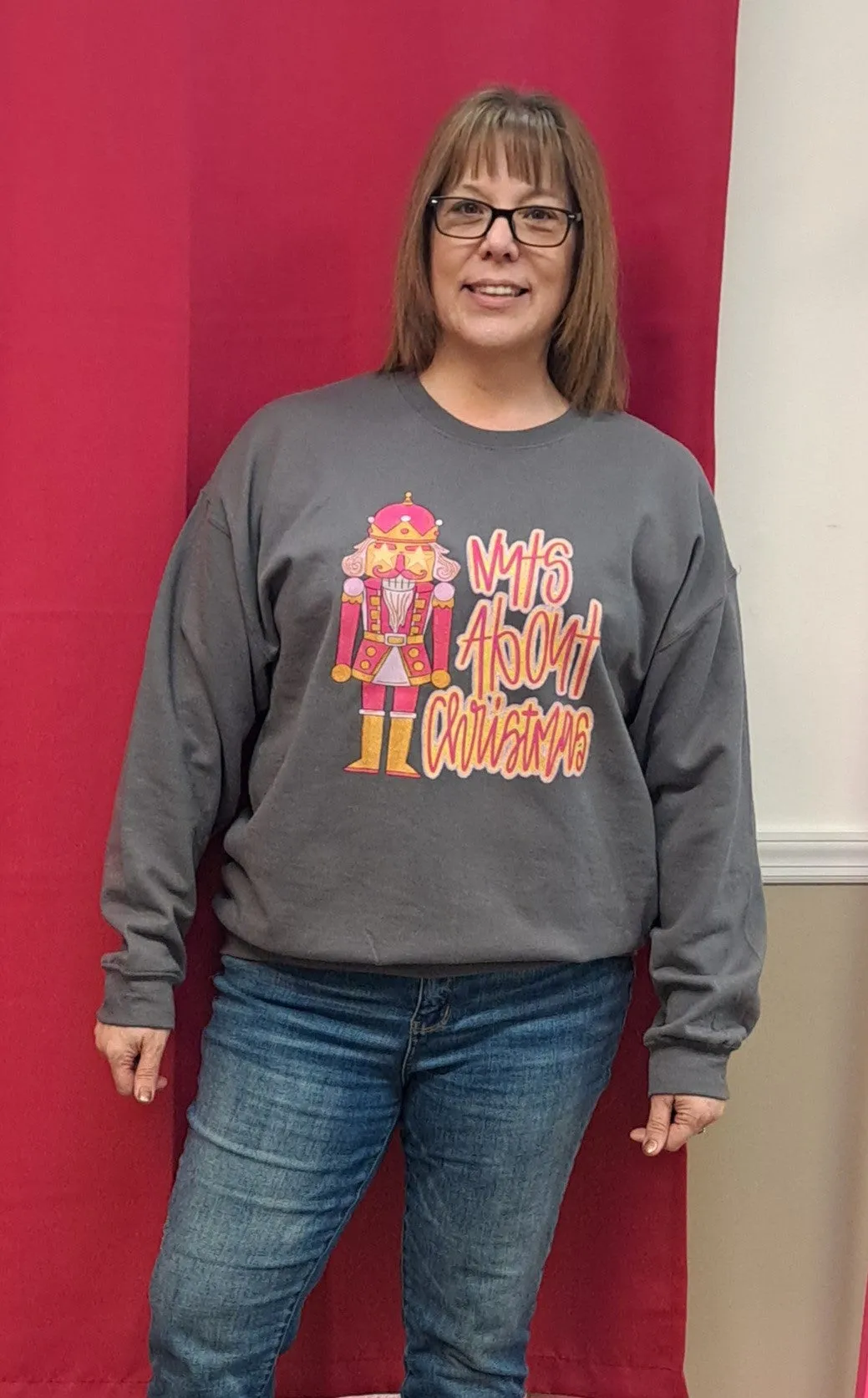 Nuts About Christmas Sweatshirt - $7946-7950
