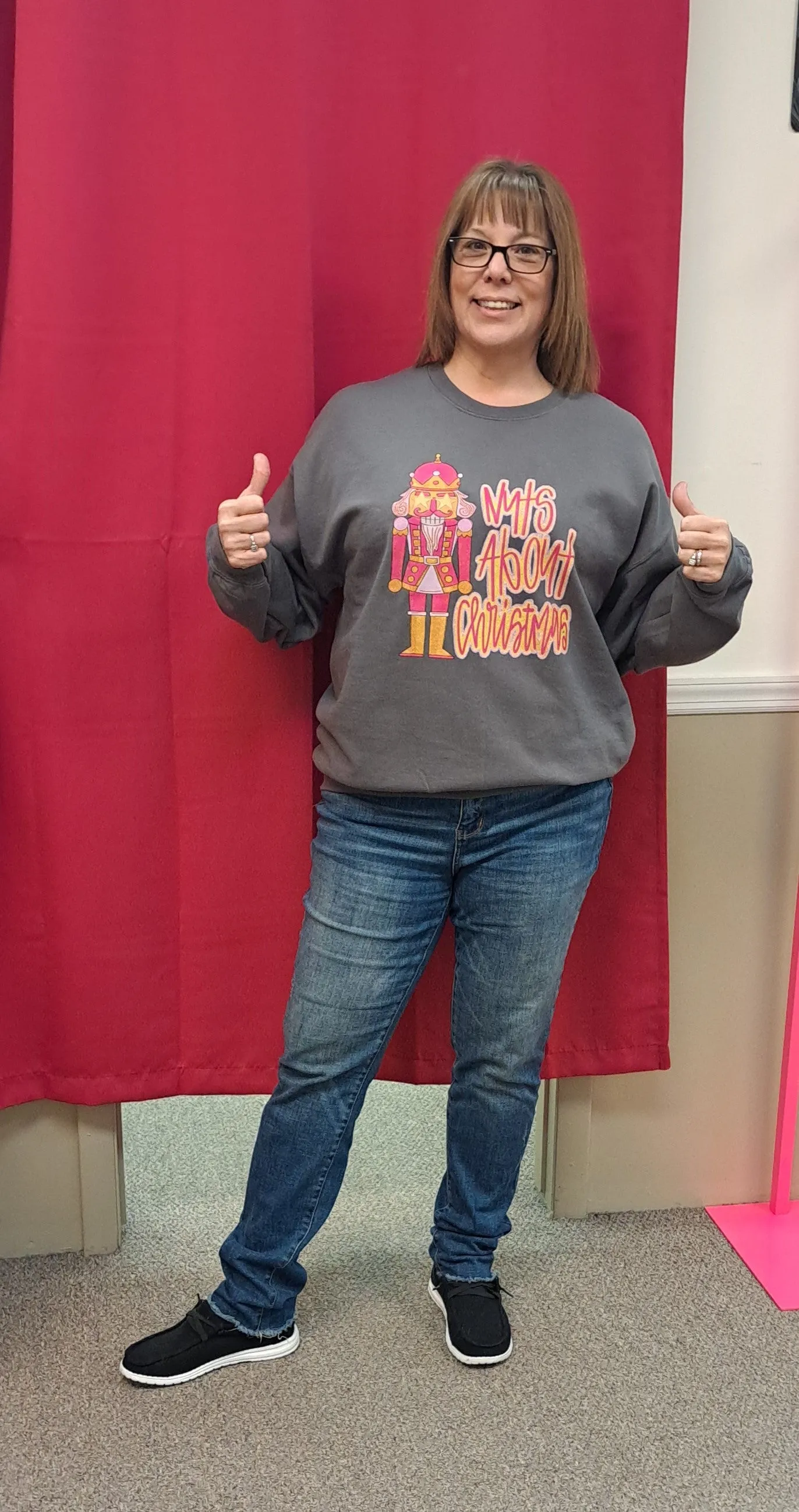 Nuts About Christmas Sweatshirt - $7946-7950