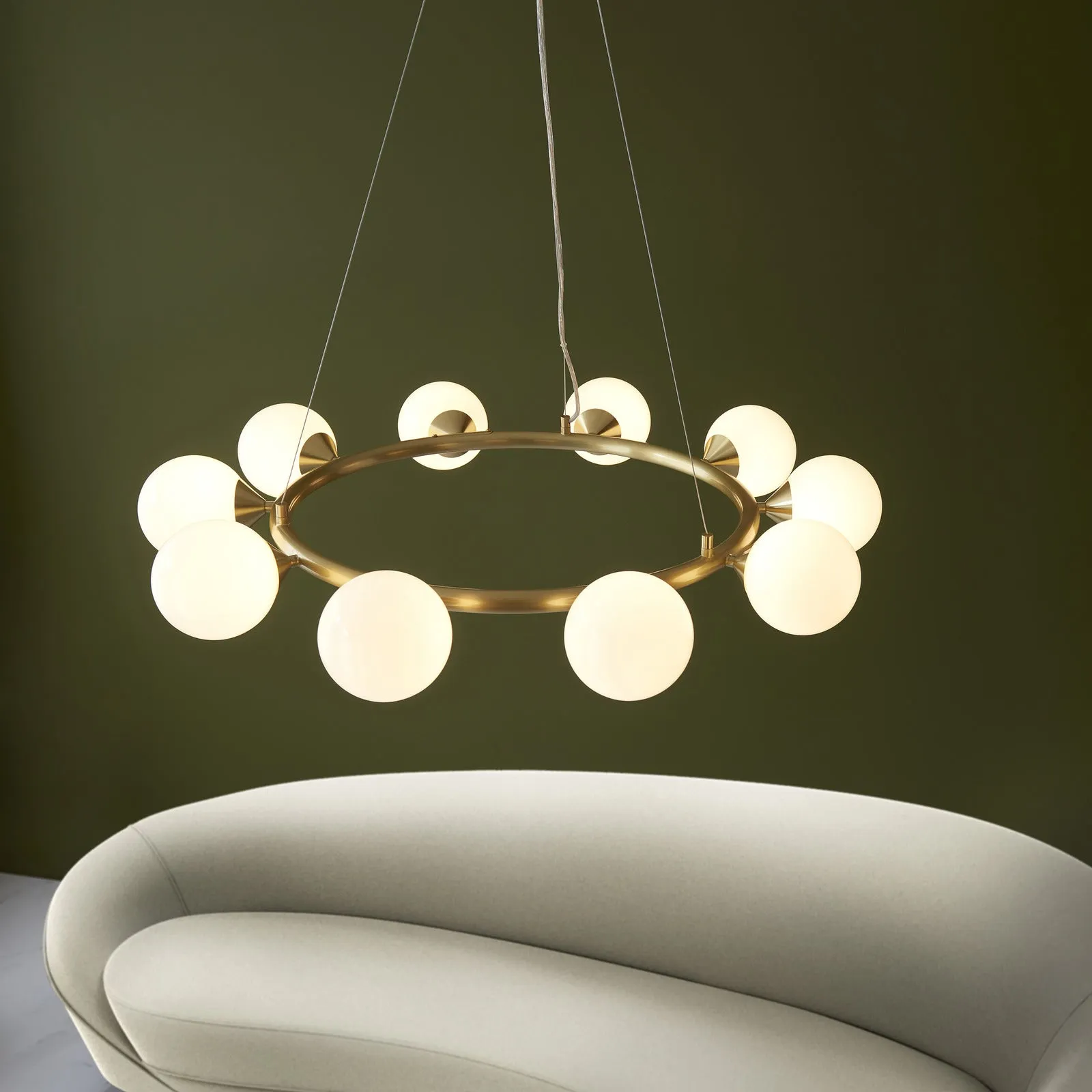 Oklahoma 10-light Ring Pendant