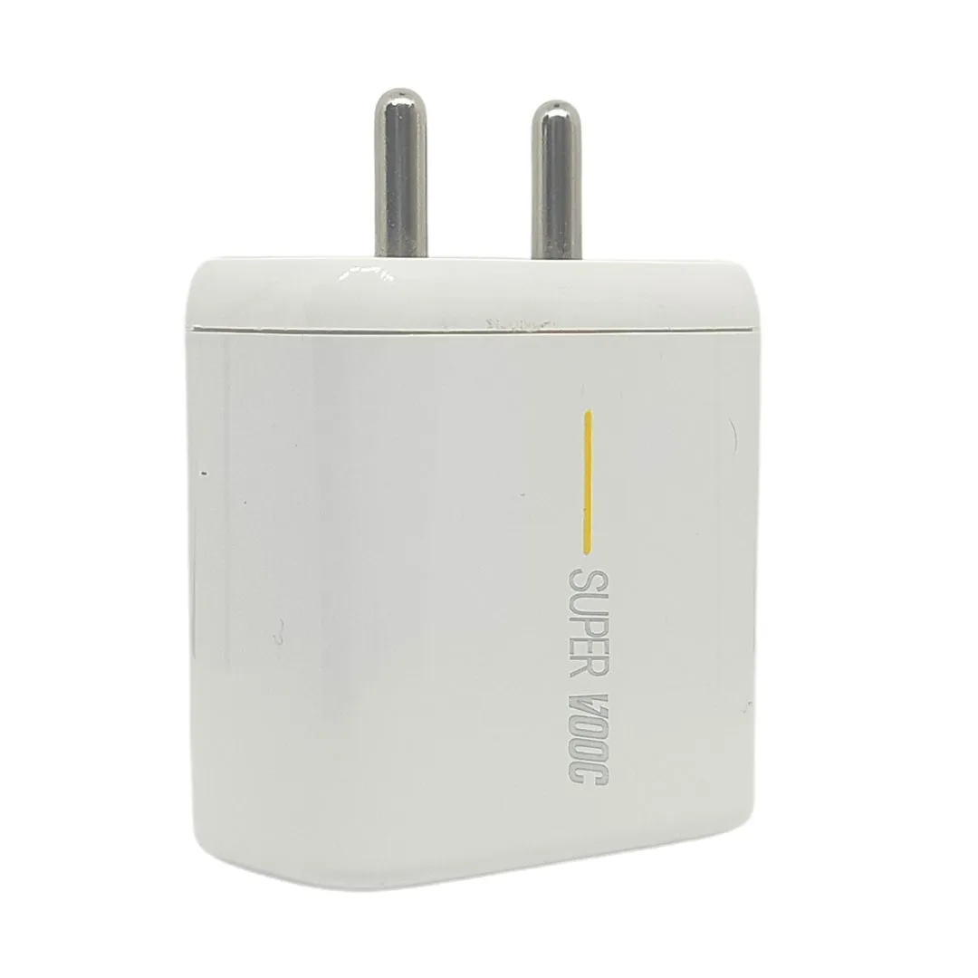 Oppo 65W Supervooc 2.0 Flash Charge Charger With Type-C Cable
