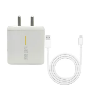Oppo 65W Supervooc 2.0 Flash Charge Charger With Type-C Cable