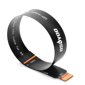 OSOYOO 15 Pin 1.0mm Pitch to 22 Pin 0.5mm Pitch Type B Cover Film High Precision Anti-Interference Flex FPC Cable for OSOYOO 4.3" IPS / 5" IPS / 7" TN DSI screen to Raspberry Pi 5