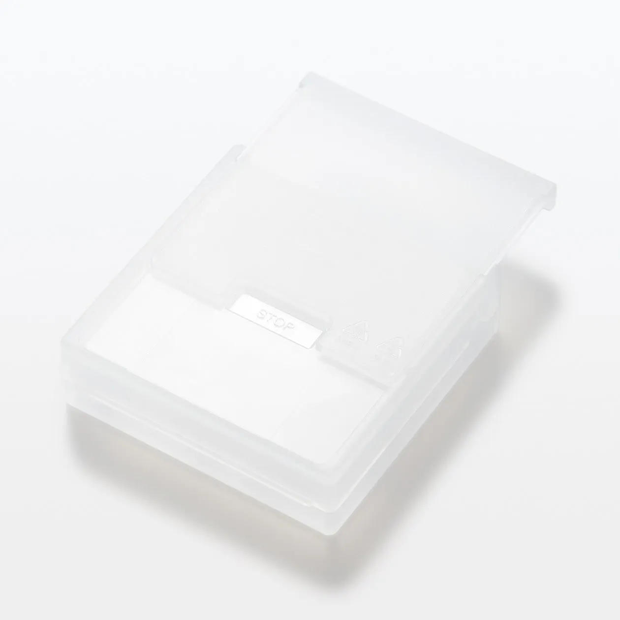 Polypropylene Cable Case With Stand - Clear
